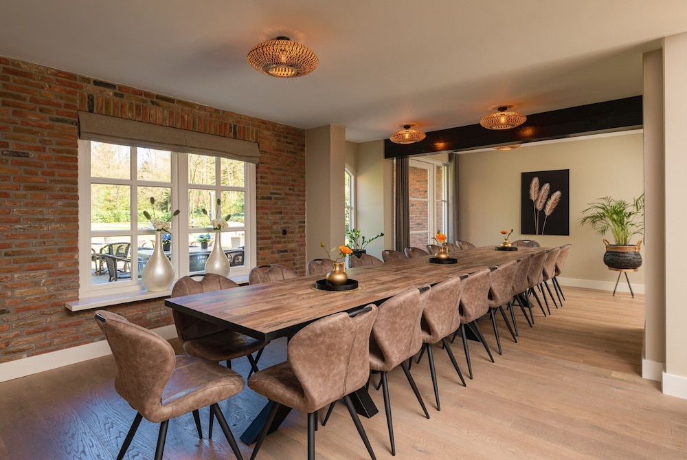 Group House in Twente With Hot Tub
