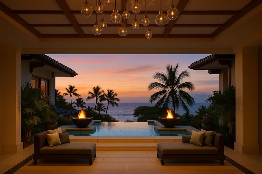 Montage Kapalua Bay 2 Free Rental Cars KBM Resorts Beautiful Villa At Montage Kapalua Bay 2 Units, 6 Bedrooms Ml-1507