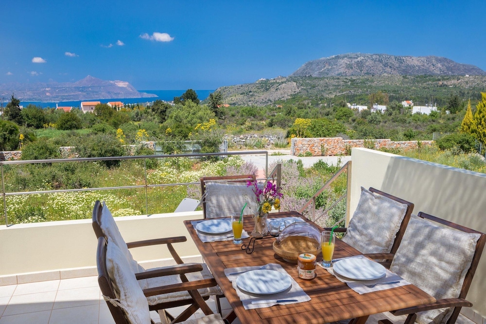Villa Litsa Large Private Pool Sea Views A C Wifi - 2426 view 4