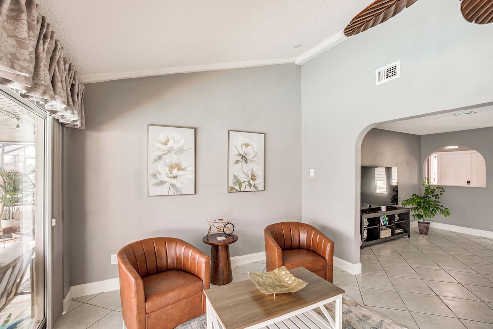 Heated Pool + Dolphin Views: Cape Coral Home!