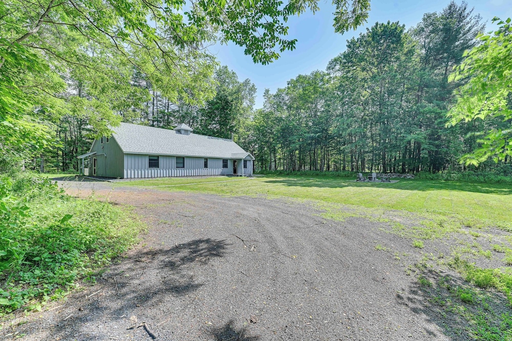 Fish, Swim, Kayak: Home w/ Catskill Creek Views!