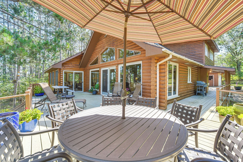 Waterfront Escape on Big Sand Lake w/ Private Dock