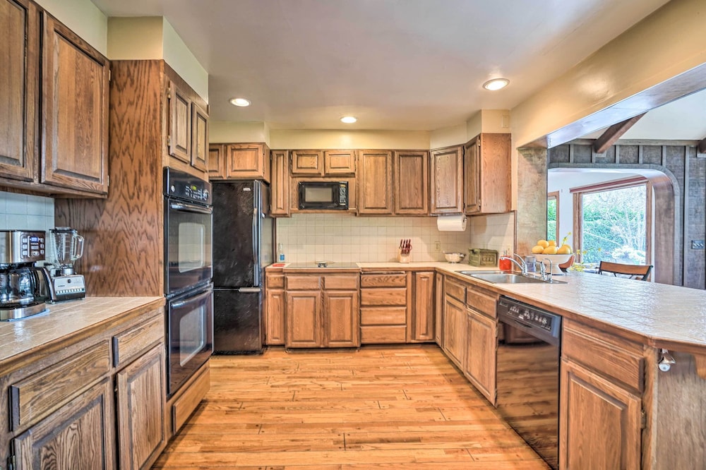 Serene Riverfront Escape w/ Hot Tub & Views! view 5