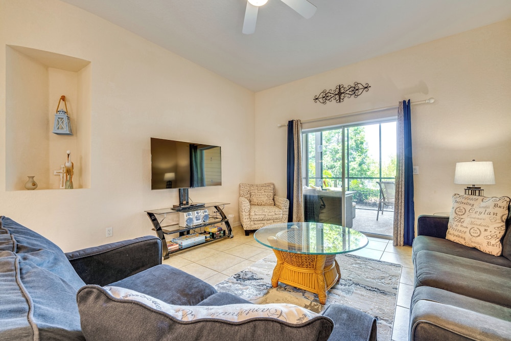 8 Mi to Disney: Family Condo in Walkable Resort!
