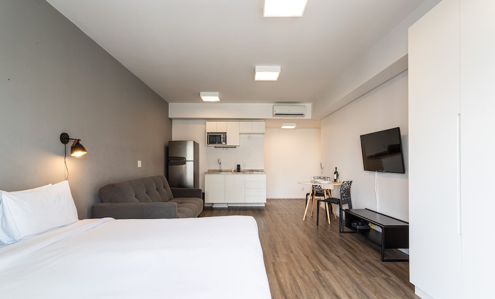 Setin Downtown Genebra by Viva - Apartamentos completos na Bela Vista com piscina