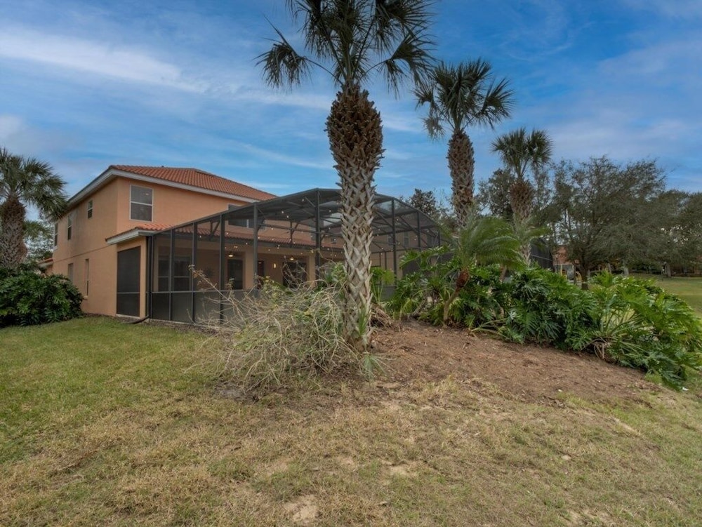 Six Bed Pool Villa In Resort -close To Disney! 6 Bedroom Villa