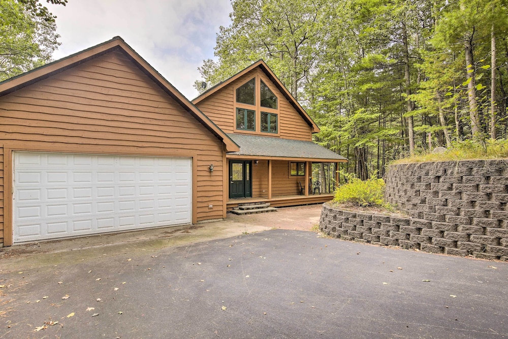 Waterfront Lake Tomahawk Cabin w/ Game Room! view 5