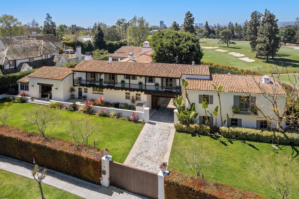 Howard Hughes Estate - Spanish Revival Gem w/ Pool, Wine Cellar & Guest House