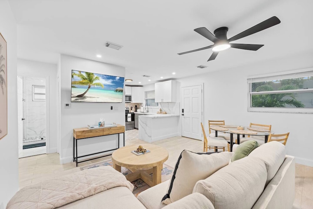 Waterfront Duplex Tropical Oasis