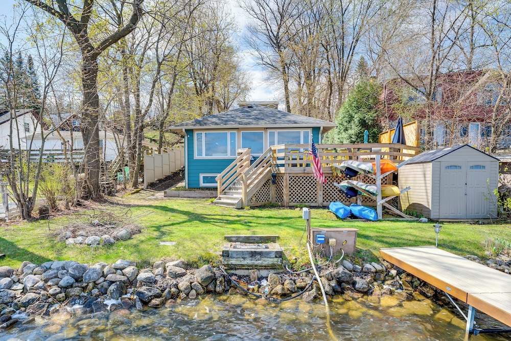 Ice Fish, Ski & Explore: Mukwonago Lake House!