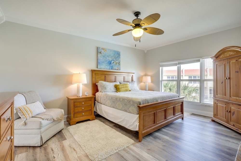 St Augustine Poolside Oasis w/ Private Patio!