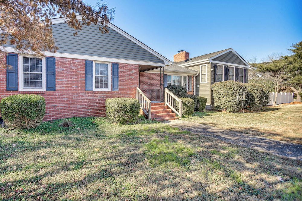 Waterfront Home w/ Dock & Yard in Hampton!
