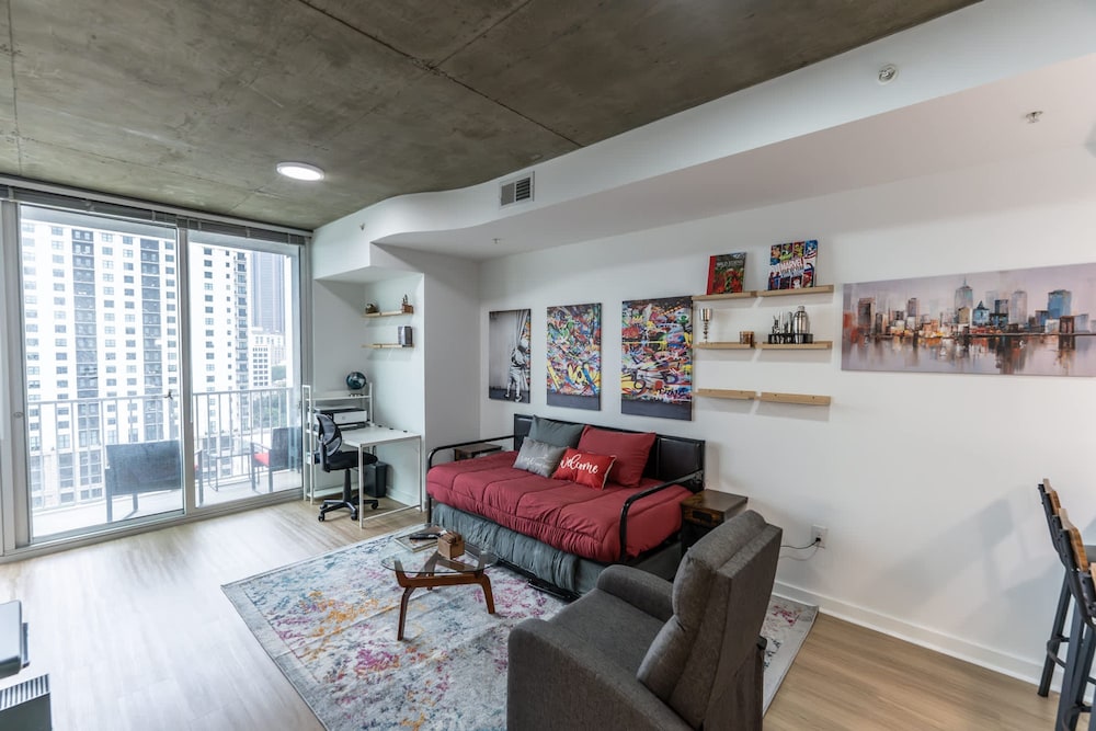 Midtown Luxepad 1b1b Rooftop Lounge Pool Gym Xbox