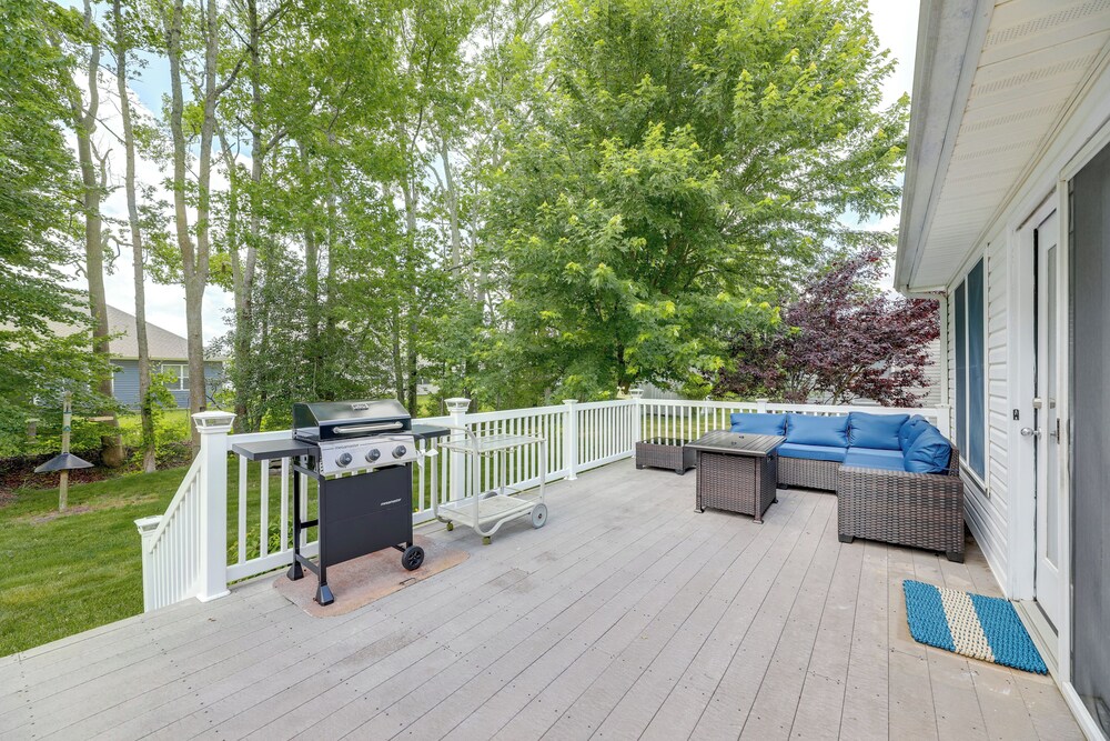 2 Mi to Bethany Beach: Home w/ Furnished Deck