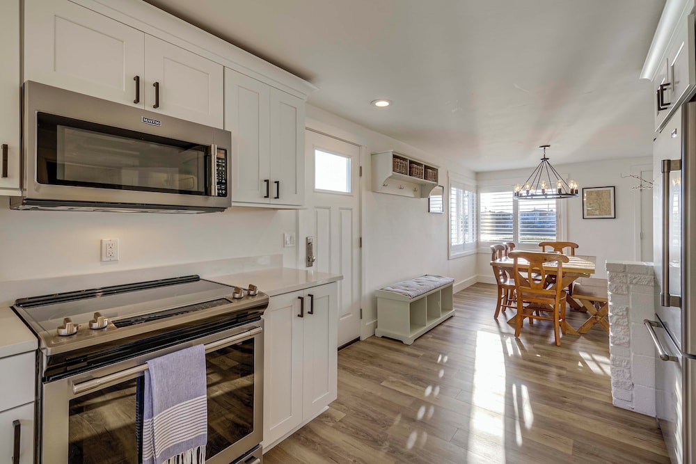 Beach Access, Deck: Waterfront Whidbey Island Home