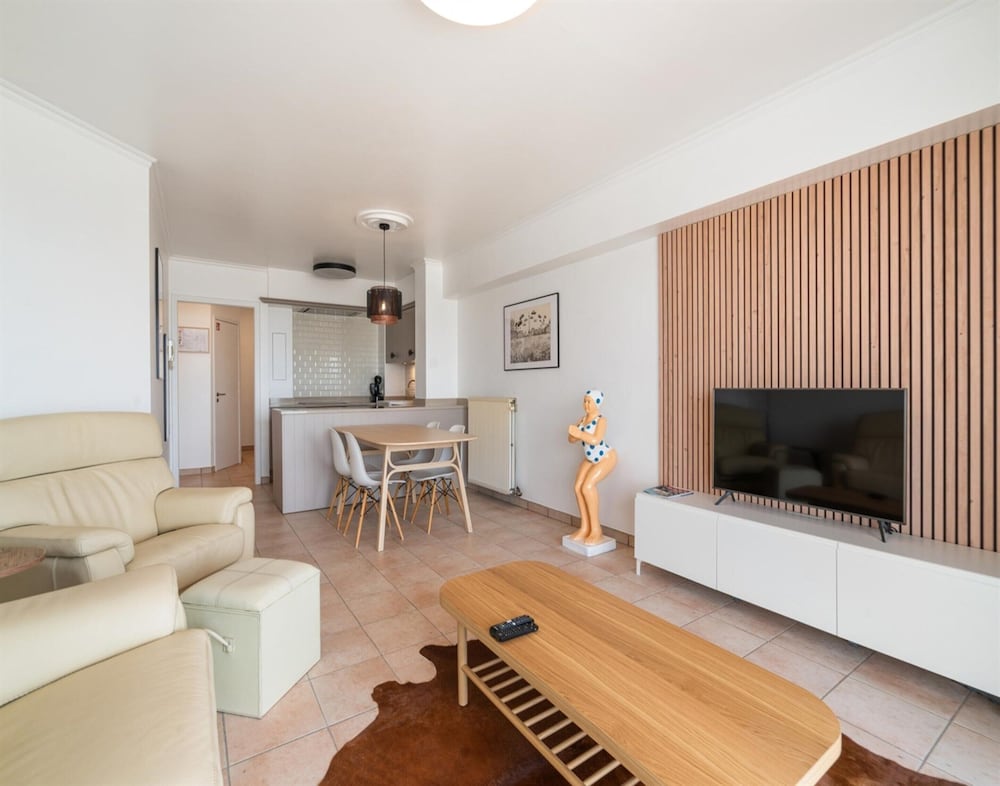 Flat in Knokke With Pier and Sea Views