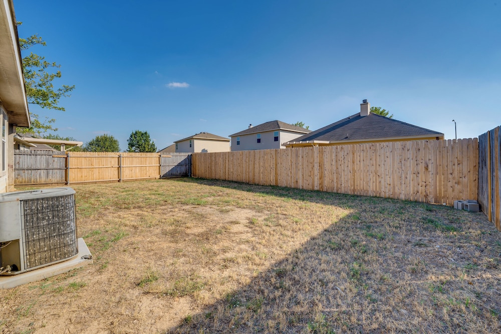 Private Yard & Patio: Fort Worth Family Home