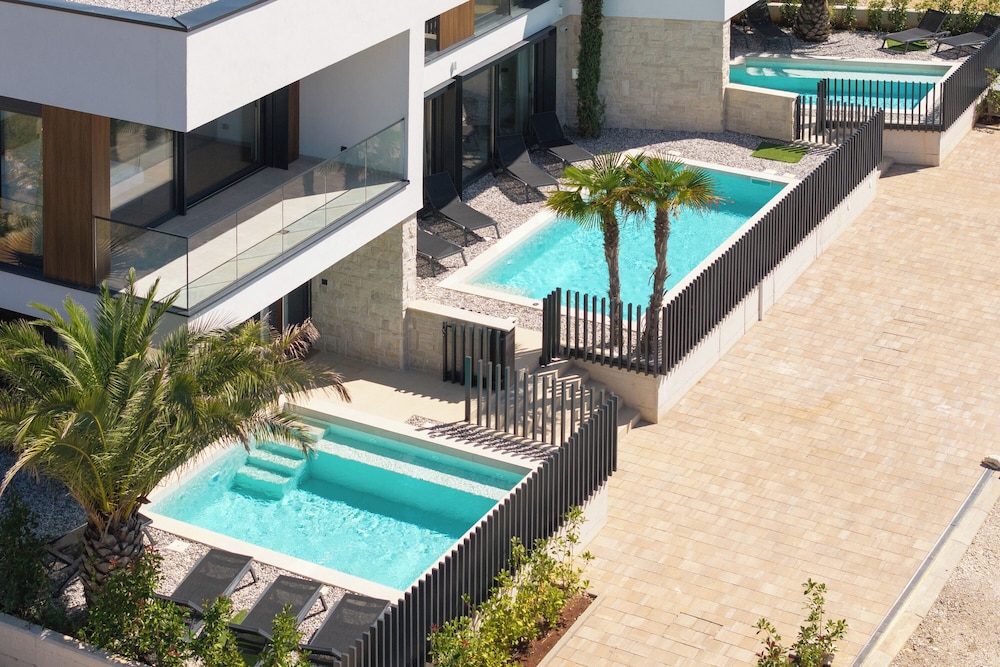 Villa Petra with Pool and Sea View