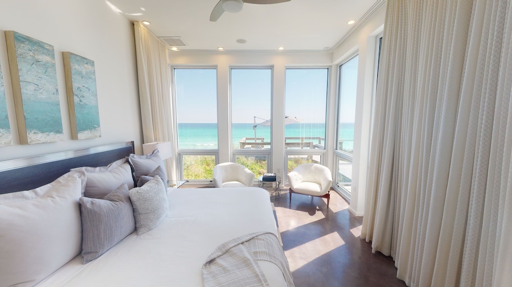 "pinner House" Gulf Front Private Pool + Sitting Spa Seagrove Beach, Fl 5br 4.5bth 5 Bedroom Home by Redawning view 3