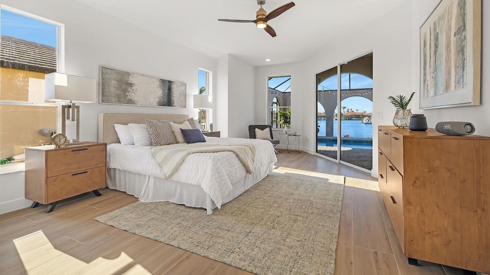 Punta Gorda Isles Vacation Home With Private Pool, Office, Canal W Dock 2 Bedroom Home