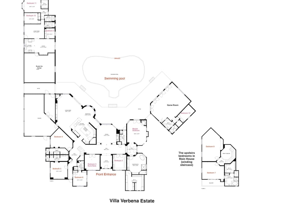 Villa Verbena by Avantstay Expansive Estate w B-ball Court Pool Spa Entertainer s Yard