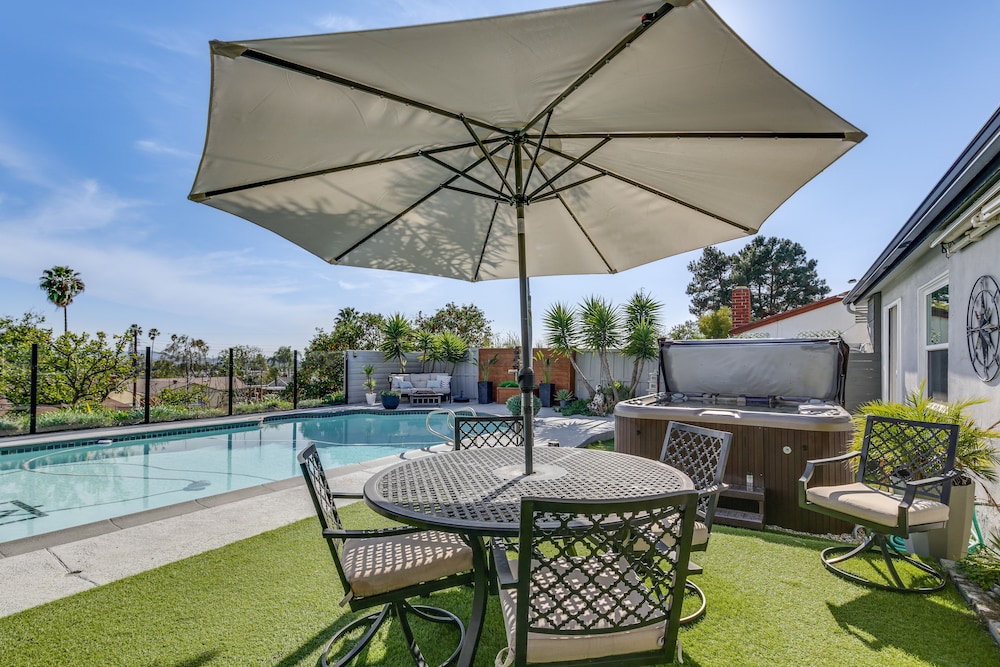 San Diego Hideaway w/ Private Backyard Oasis!