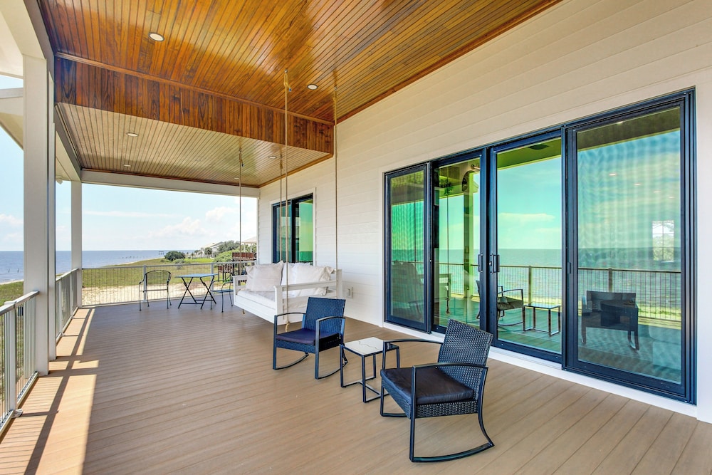 Luxury Beachfront Living! Epic Ocean Springs Home