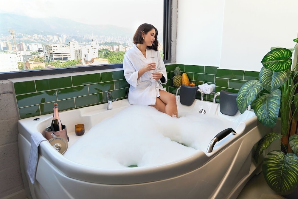 Estadio Jacuzzi Haven Cozy Rosa Negra Suite