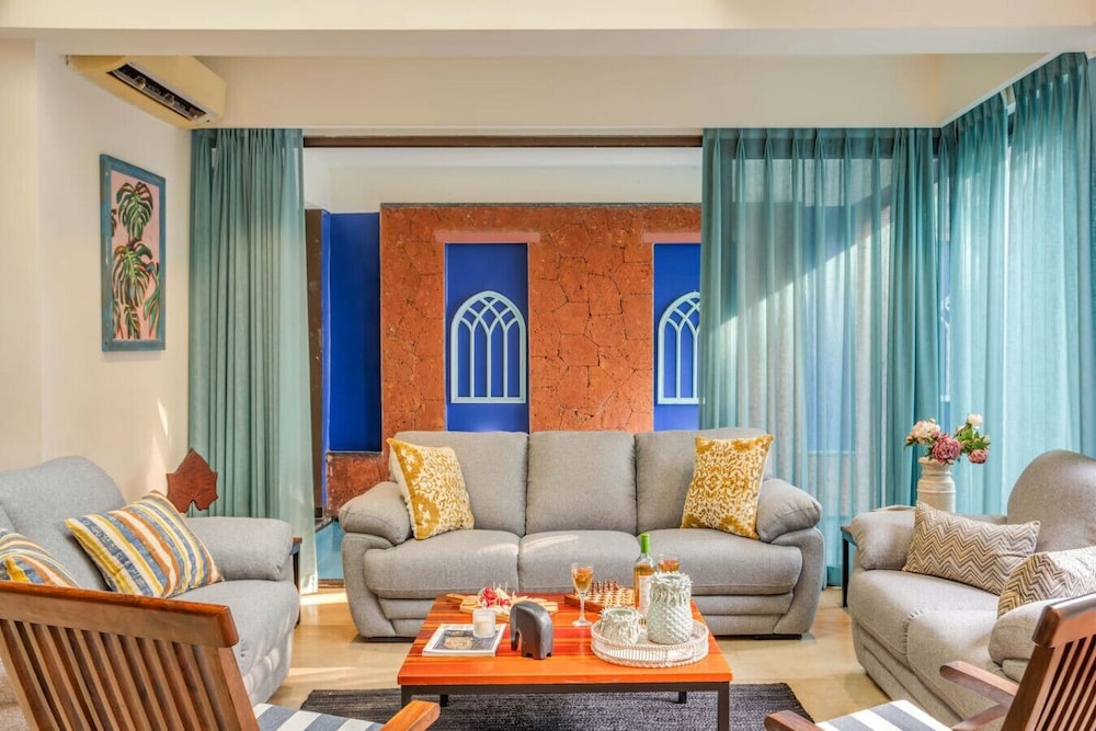 The Chai Villa- Lux 3bhk nr Anjuna Vagator Beach