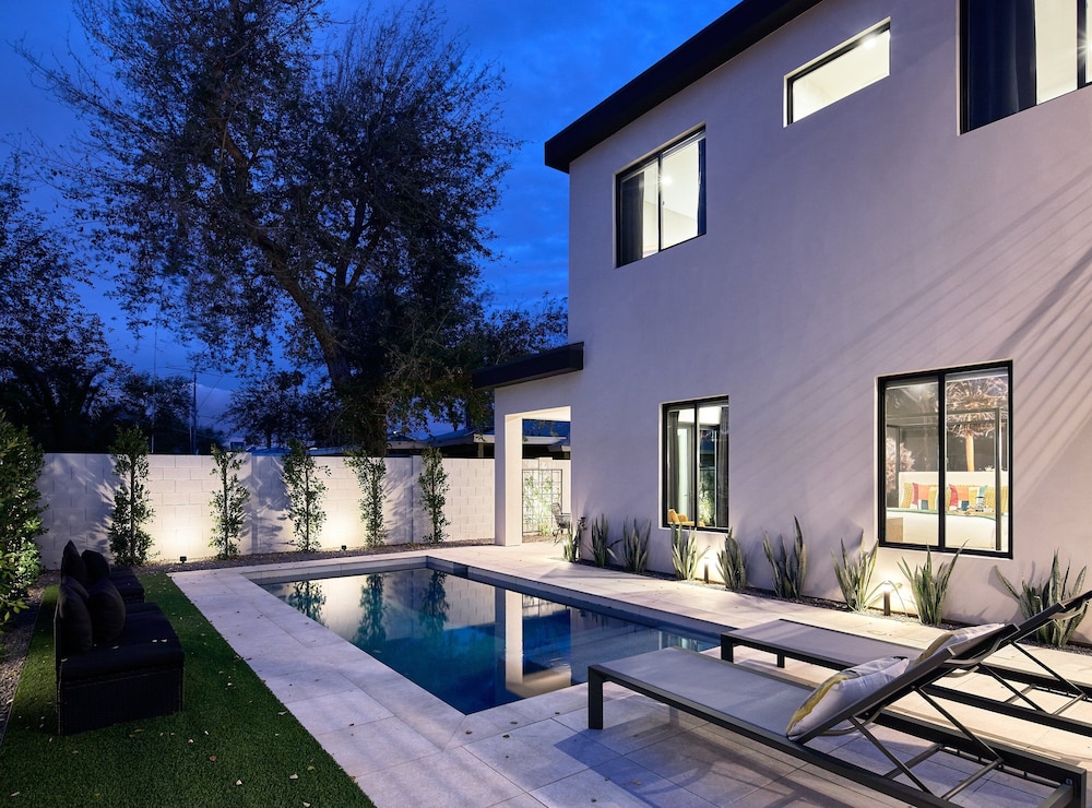 Luxe-boho House-heated Pool-camelback Mountain
