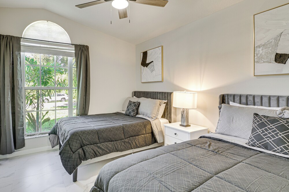 Fenced Yard, Game Room: Family Home in Sebastian!