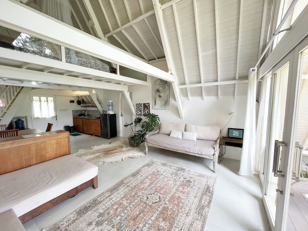 Frame Cabin with Endless Rice Field View