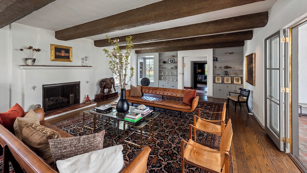 Howard Hughes Estate - Spanish Revival Gem w/ Pool, Wine Cellar & Guest House