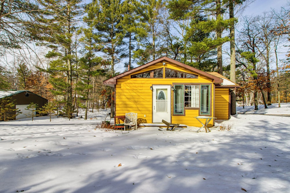 Boat Dock & Fire Pit: Waterfront Home in Crosslake