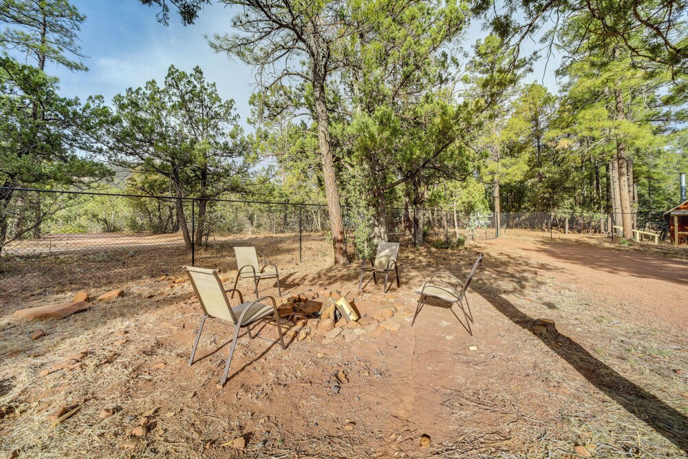 Outdoor Entertainment Spaces: Remote Pine Home!