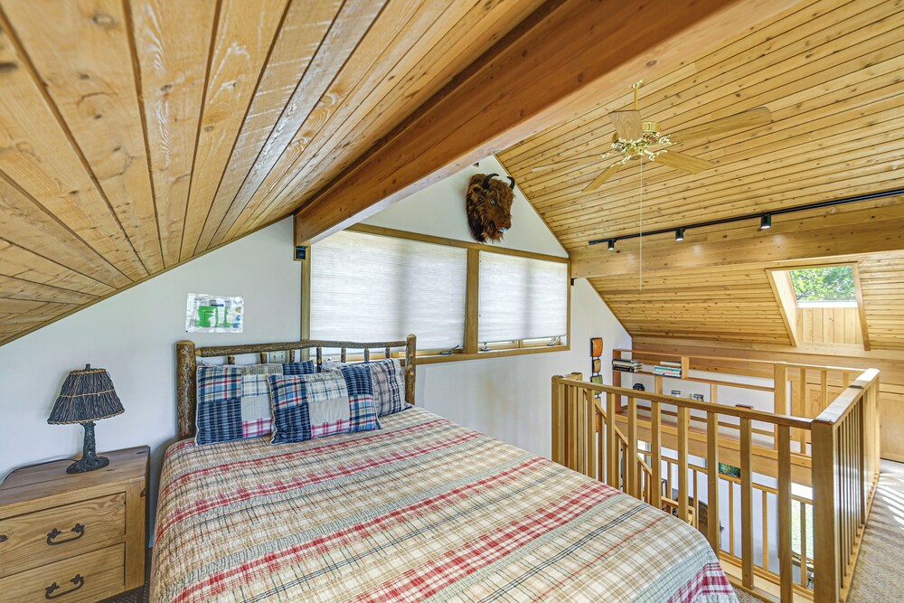 1 Mi to Dtwn Red Lodge: Mtn-view Cabin Getaway