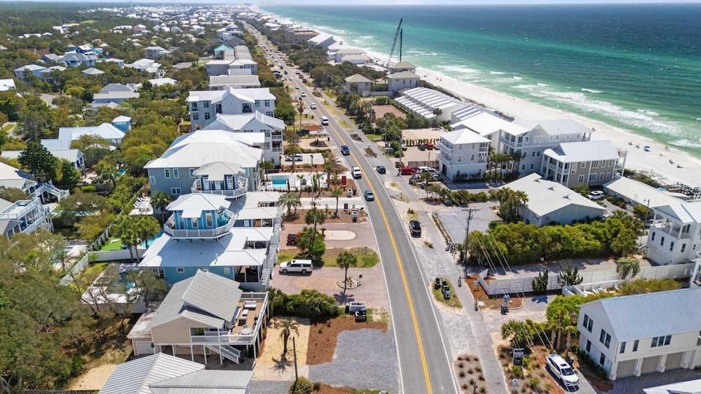 Beach Retreat w/ Sundeck, Golf Cart & Bikes Bungalow House by Avantstay