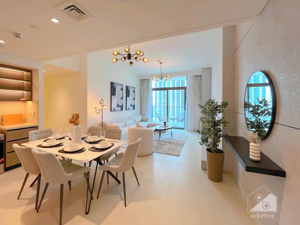 Burj Crown Luxury 3bedroom Balcony & View