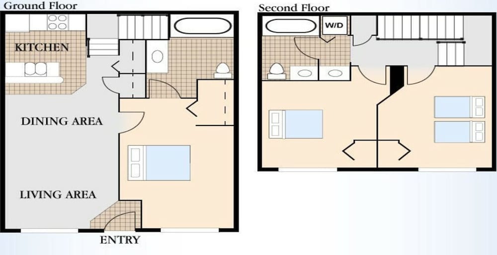 Ec21ha - 3 Bedroom Townhome In Villas at Seven Dwarfs Lane, Sleeps Up To 6, Just 6 Miles To Disney
