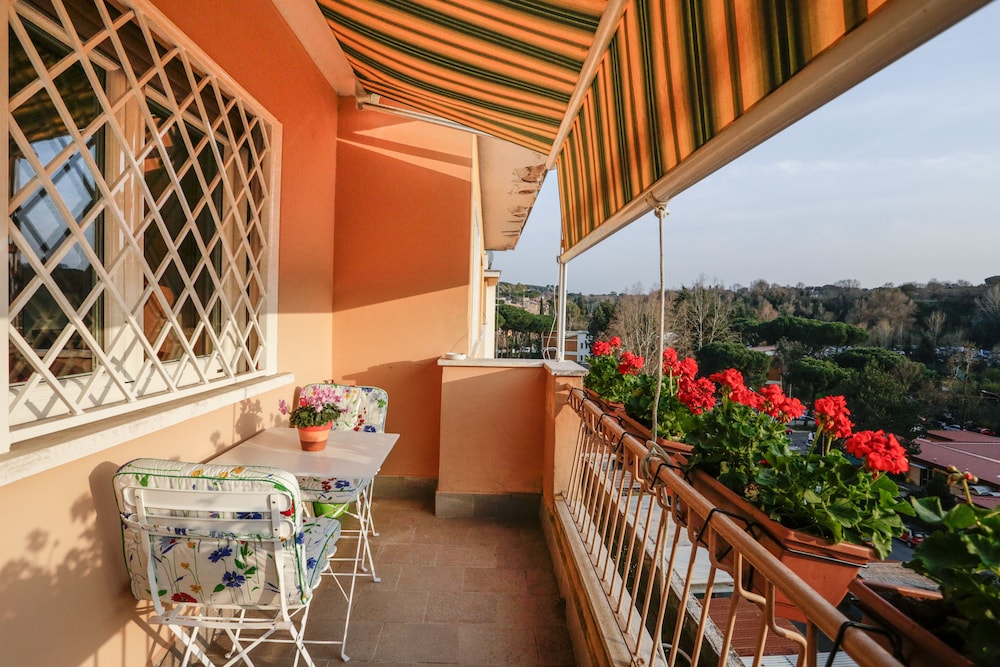 Enjoy the Sunset on Your Vatican Terrace