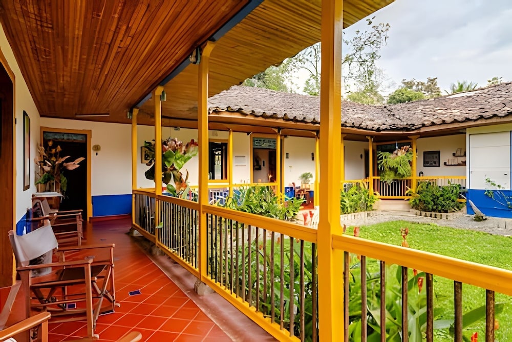 Casa cafetera cerca del Parque del Café