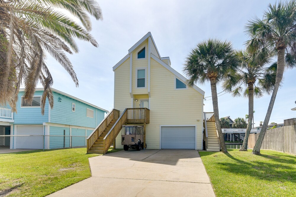 Private Dock + Canal View: Home in Jamaica Beach