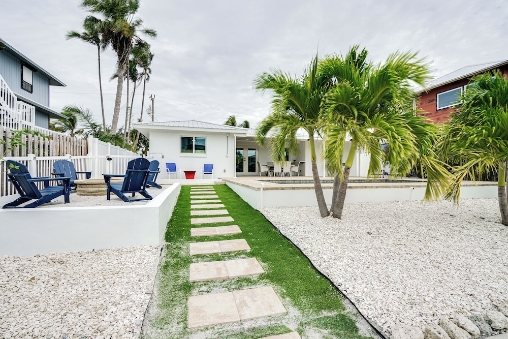 Updated St James City Home on Canal w/ Pool & Dock