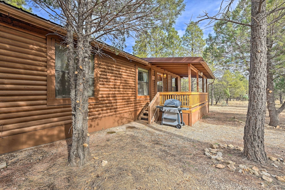 2 Decks, Grill & Wooded Views: Happy Jack Cabin view 5