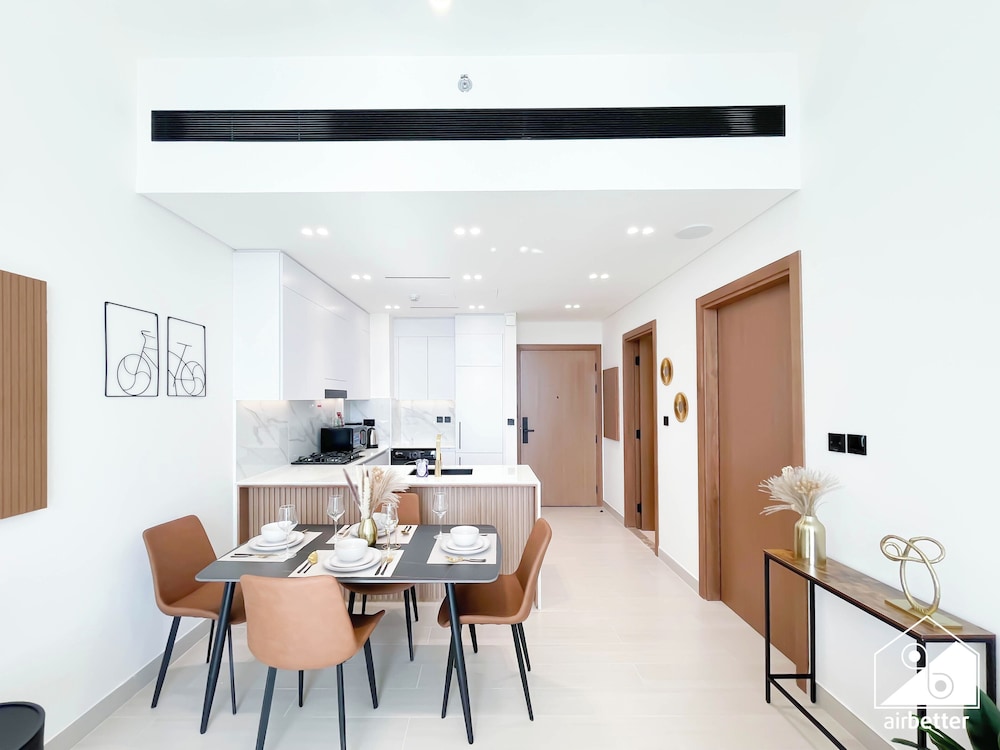 Bright & Modern1br Binghatti Amber JVC Dubai