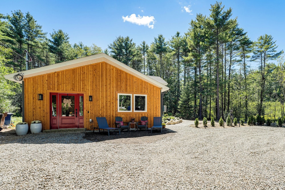Modern Gem on 15 Acres, 5 Mi to Old Orchard Beach!