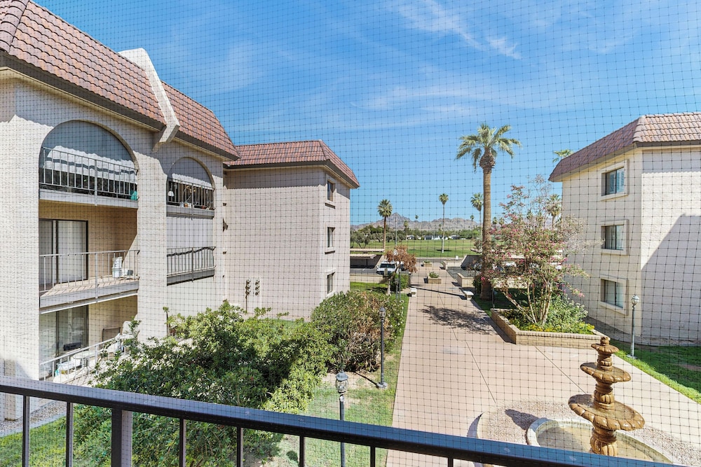 55+ Condo w/ Balcony & Mtn Views, Shared W & D