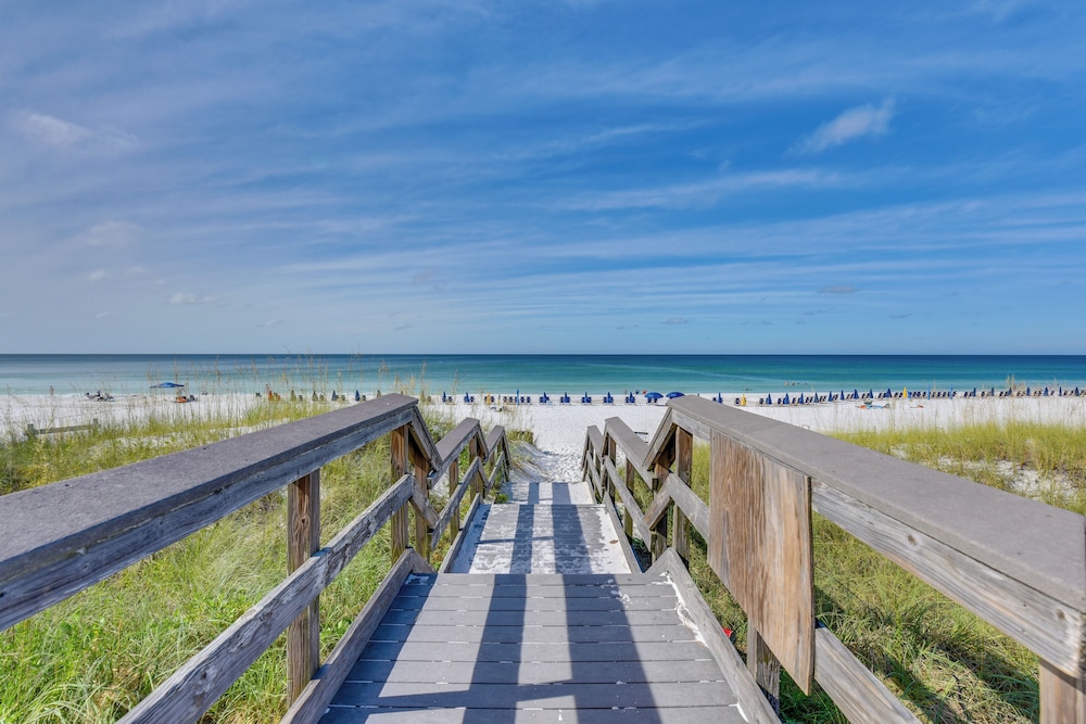 Walk to Shore: Resort Retreat in Miramar Beach!