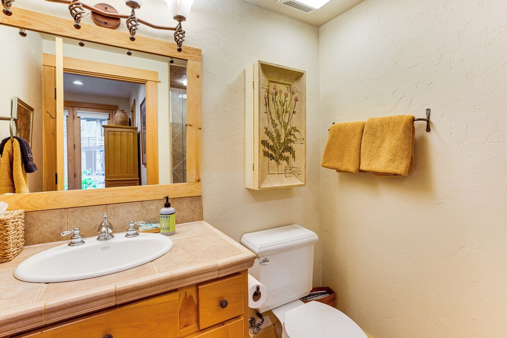 Stunning Views! Ski-in/out Mountain Village Cabin