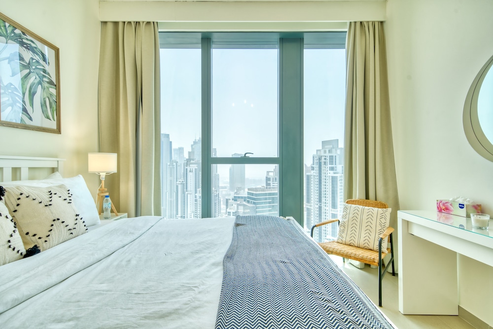 Boho-Chic Cosy 1BR, minutes to Burj Khalifa